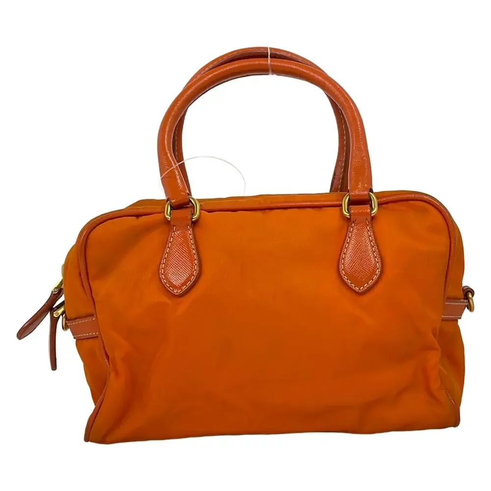 Prada Handbag Nylon Leather